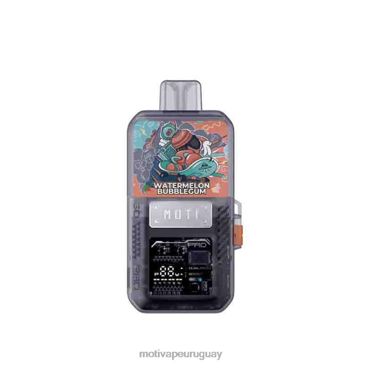MOTI Go Pro dispositivo+pod desechable Moti piin precio Uruguay - V60LL81 chicle de sandía