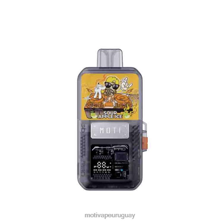 MOTI Go Pro dispositivo+pod desechable Moti vape precio - V60LL77 hielo de manzana agria