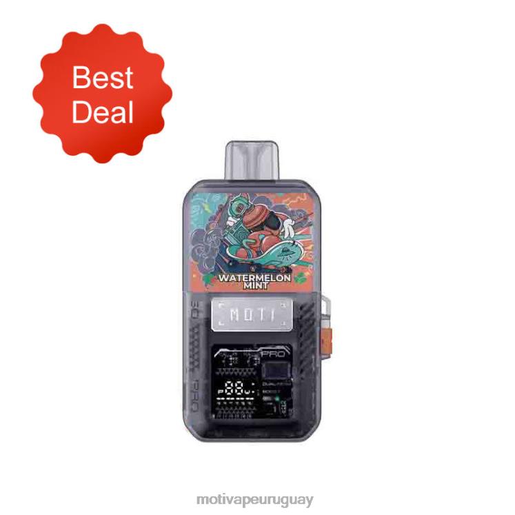 MOTI Go Pro dispositivo+pod desechable Moti vape recargable - V60LL78 sandia menta