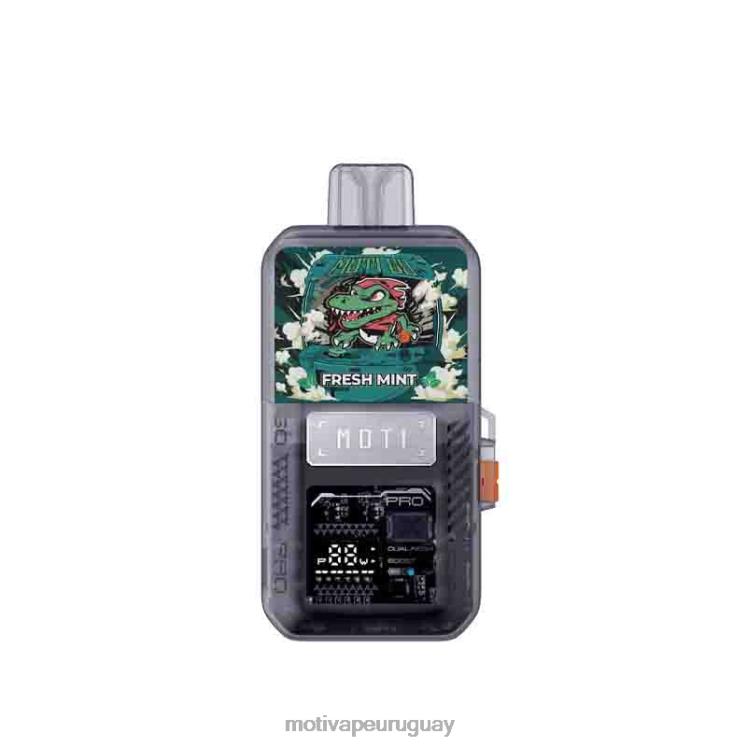 MOTI Go Pro dispositivo+pod desechable vaper Moti precio - V60LL80 menta fresca