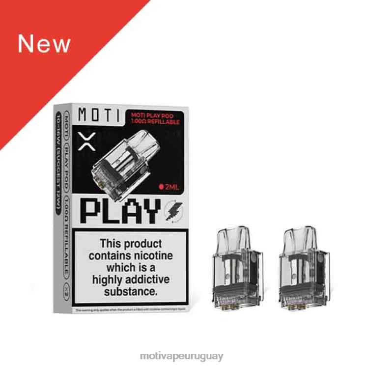MOTI Play cápsula de 1,00 ohmios recargable Moti piin precio Uruguay - V60LL121 1 PC