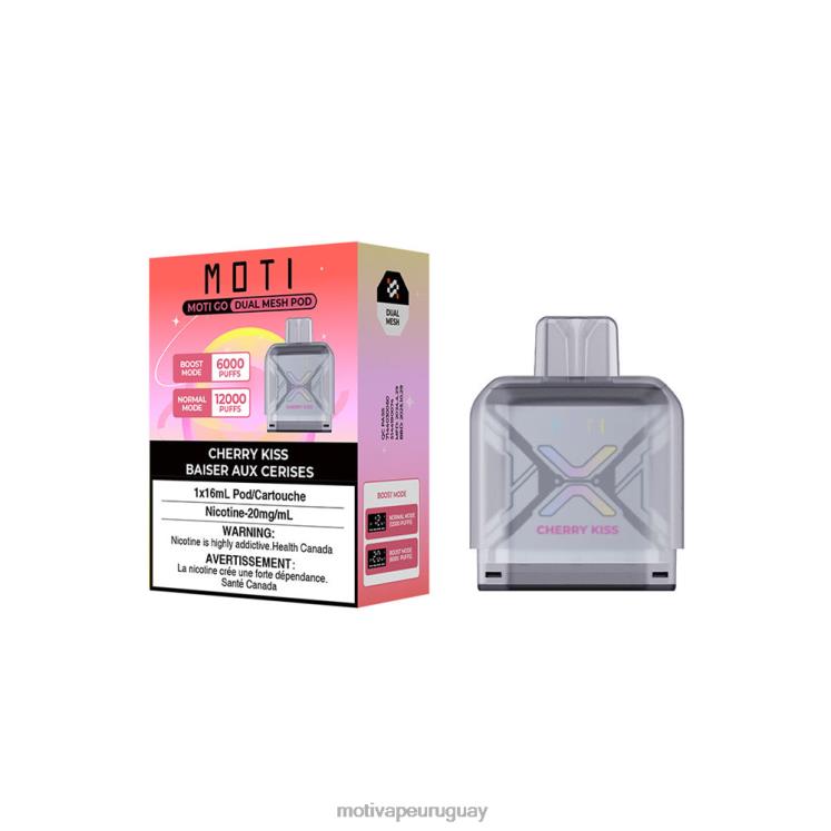 MOTI Go Pro vaina desechable Moti vape Montevideo - V60LL96 beso de cereza