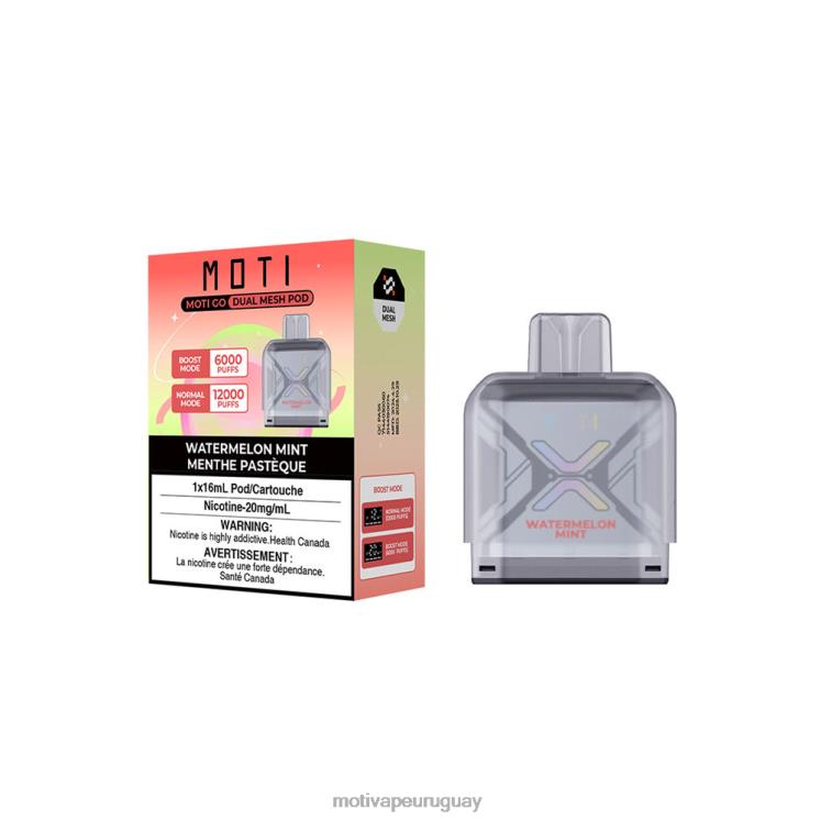 MOTI Go Pro vaina desechable Moti vape Uruguay - V60LL89 sandia menta