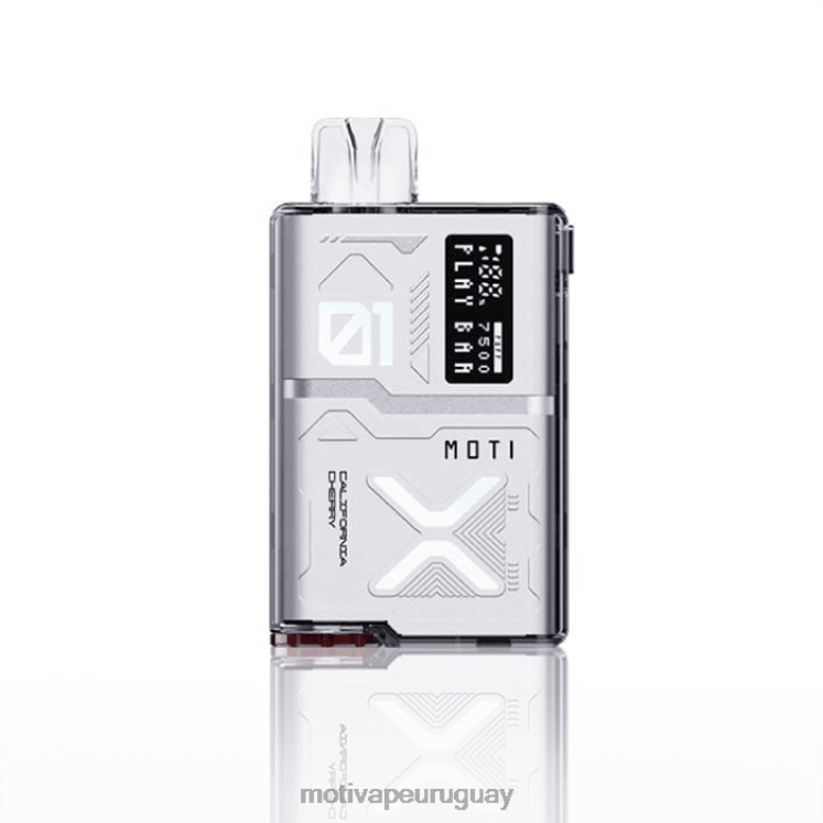MOTI Play Bar 7500 vaporizadores desechables (5%, 7500 inhalaciones) Moti piin precio Uruguay - V60LL61 cereza de california