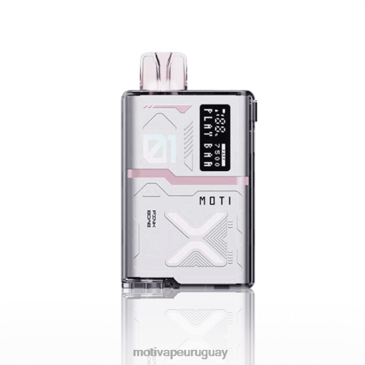 MOTI Play Bar 7500 vaporizadores desechables (5%, 7500 inhalaciones) Moti vape recargable - V60LL58 bomba rosa