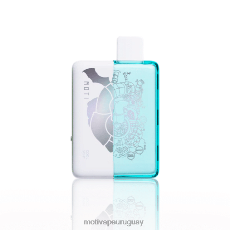 MOTI Duo 9000 vaporizadores desechables (5%, 9000 inhalaciones) Moti vape amazon - V60LL63 menta fresca