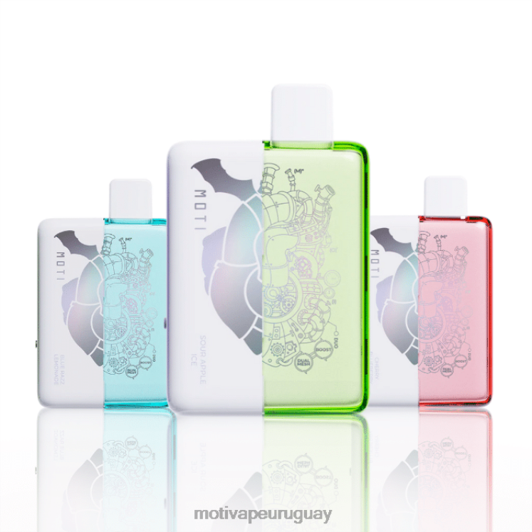 MOTI Duo 9000 vaporizadores desechables (5%, 9000 inhalaciones) Moti vape desechable Uruguay - V60LL64 limonada azul razz