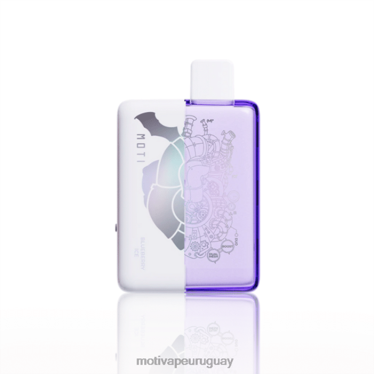 MOTI Duo 9000 vaporizadores desechables (5%, 9000 inhalaciones) Moti vape recargable - V60LL68 hielo de arándanos