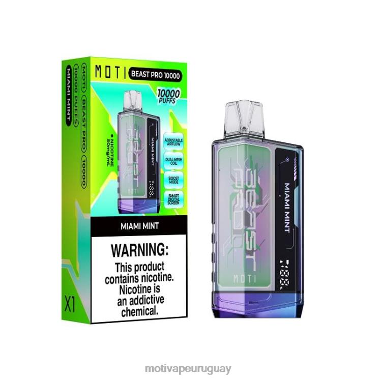 MOTI Beast Pro vaporizador desechable (5%, 10000 inhalaciones) Moti vape recargable - V60LL38 tormenta azul