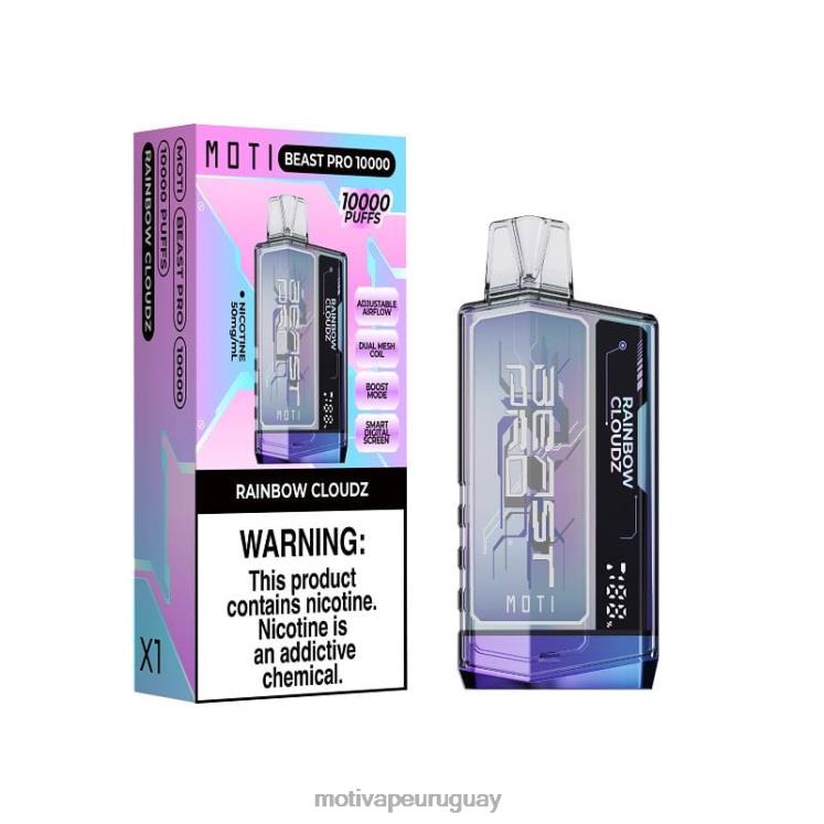 MOTI Beast Pro vaporizador desechable (5%, 10000 inhalaciones) Moti vape recargable - V60LL38 tormenta azul