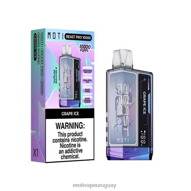 MOTI Beast Pro vaporizador desechable (5%, 10000 inhalaciones) Moti vape recargable - V60LL38 tormenta azul