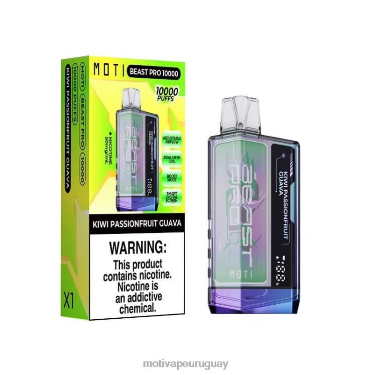 MOTI Beast Pro vaporizador desechable (5%, 10000 inhalaciones) Moti vape recargable - V60LL38 tormenta azul