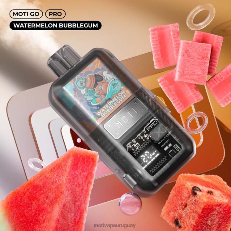 MOTI Go Pro vaporizador desechable (5%, 12000 inhalaciones) Moti vape amazon - V60LL23 chicle de sandía