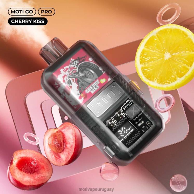 MOTI Go Pro vaporizador desechable (5%, 12000 inhalaciones) Moti vape for sale - V60LL15 beso de cereza