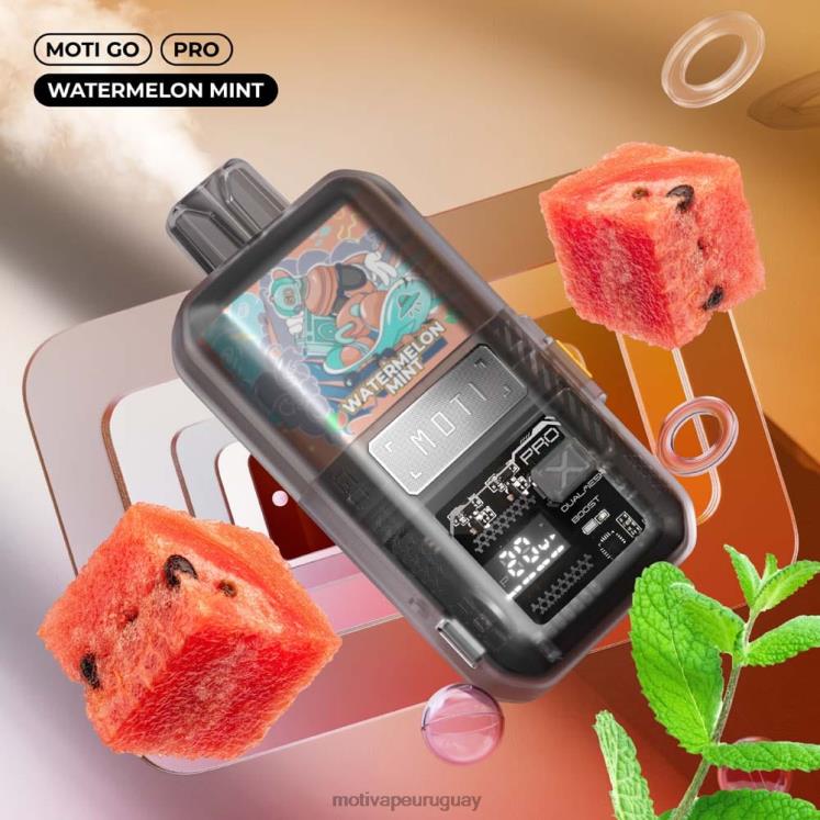 MOTI Go Pro vaporizador desechable (5%, 12000 inhalaciones) Moti vape for sale - V60LL25 sandia menta