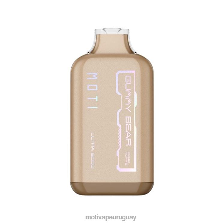 MOTI Ultra vaporizador desechable (5%, 6000 inhalaciones) Moti vape amazon - V60LL33 osito de goma
