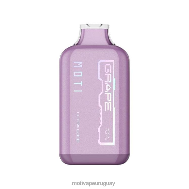 MOTI Ultra vaporizador desechable (5%, 6000 inhalaciones) vaper Moti precio - V60LL30 uva