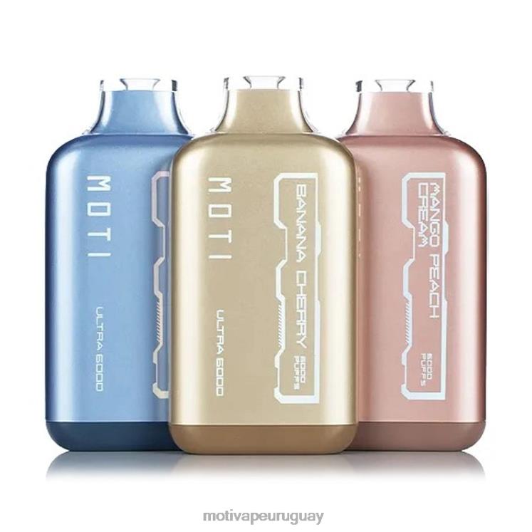 MOTI Ultra vaporizador desechable (5%, 6000 inhalaciones) vaper Moti precio - V60LL30 uva